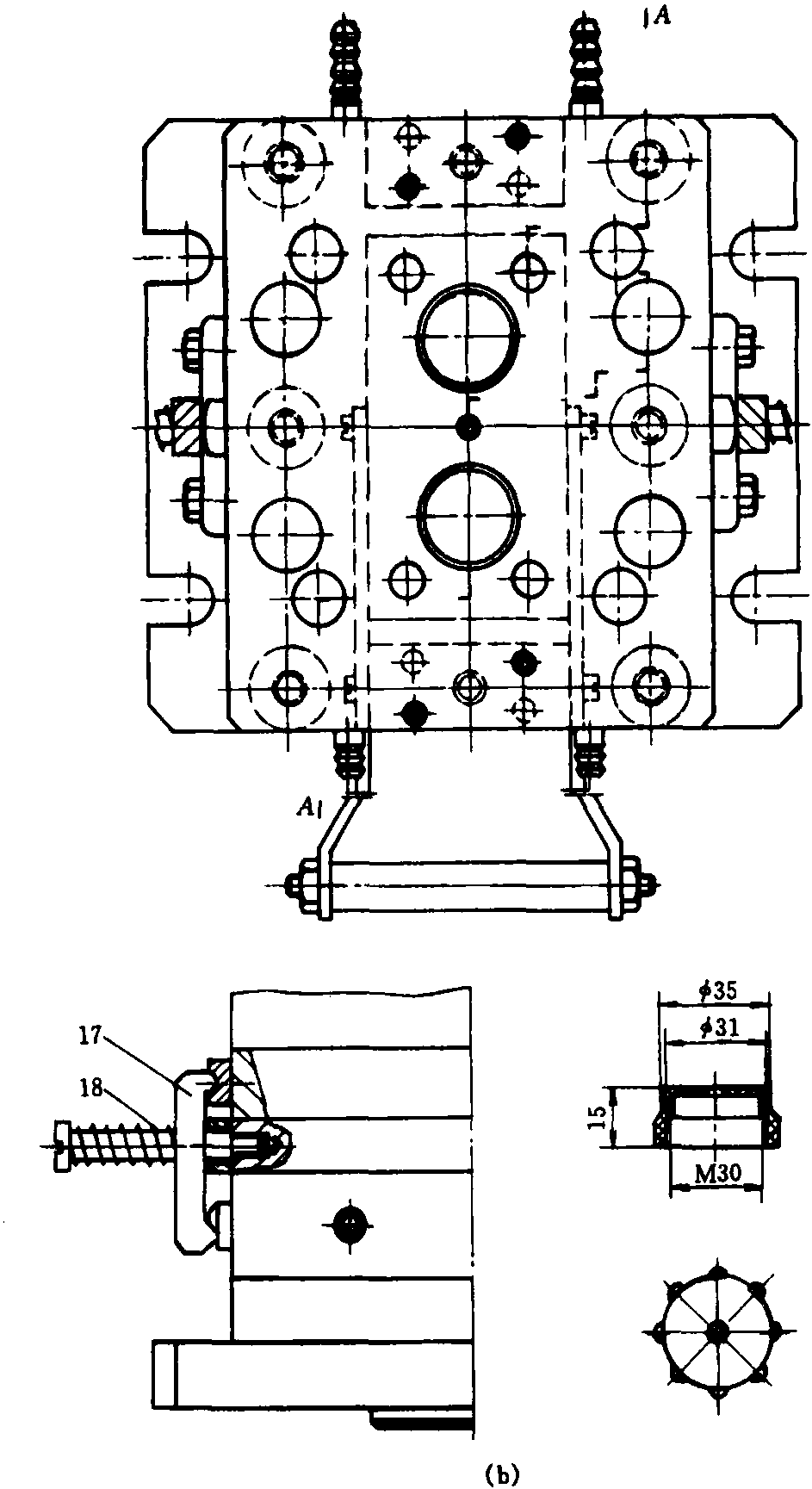 5.7 塑料螺紋蓋注塑模具